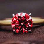 bague rubie rouge