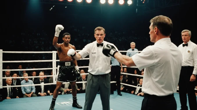Les raisons surprenantes pour lesquelles les arbitres de boxe portent des gants Les raisons surprenantes pour lesquelles les arbitres de boxe portent des gants