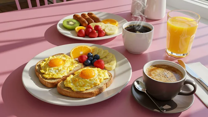 Petit déjeuner minceur riche en protéines pour un ventre plat et une satiété durable
