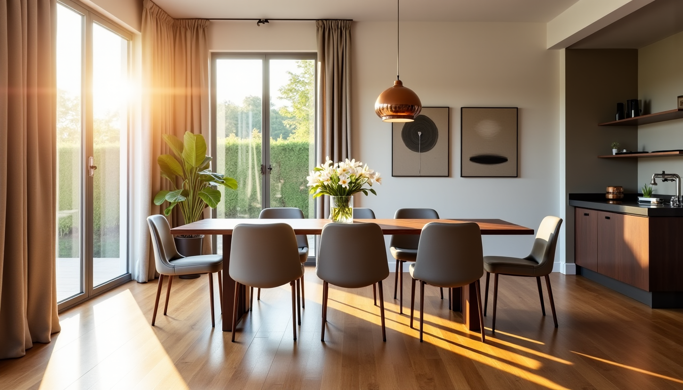 Aménagement de salle à manger : Les astuces pour un look contemporain et chic