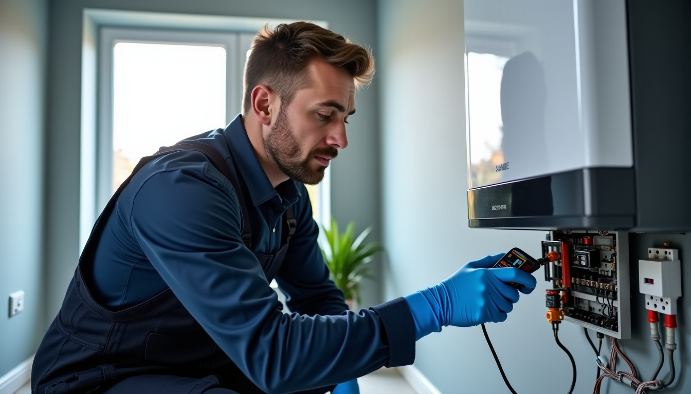 Une maison aux normes : entretien chaudière et électricité